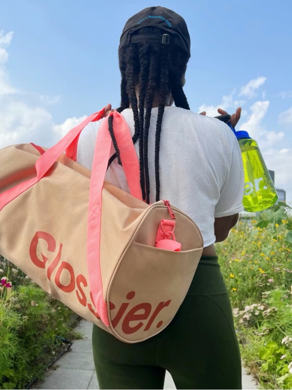 NEW Glossier Duffle Bag